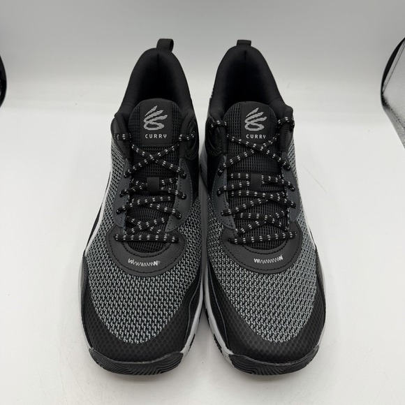 Under Armour Curry 3Z 24 Basketball Shoes Mens 12 Black Grey Sneaker 3027626-001 - Picture 5 of 10